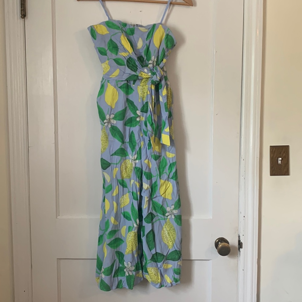 Anthropologie Maeve strapless romper - size 6